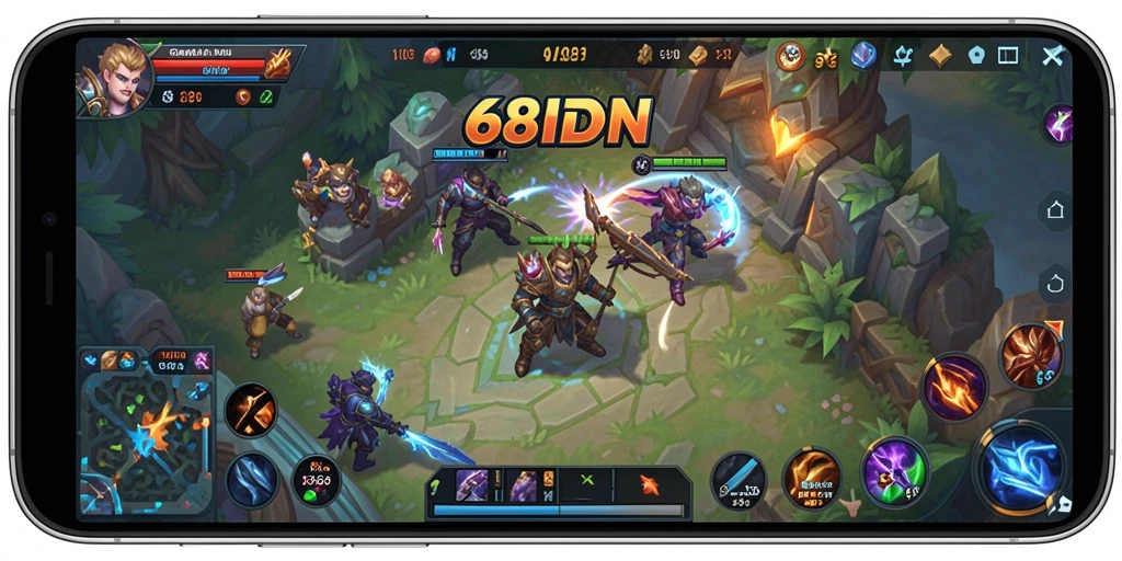 Gameplay seru dan menantang dalam 68IDN, nikmati pertarungan tim yang penuh strategi.