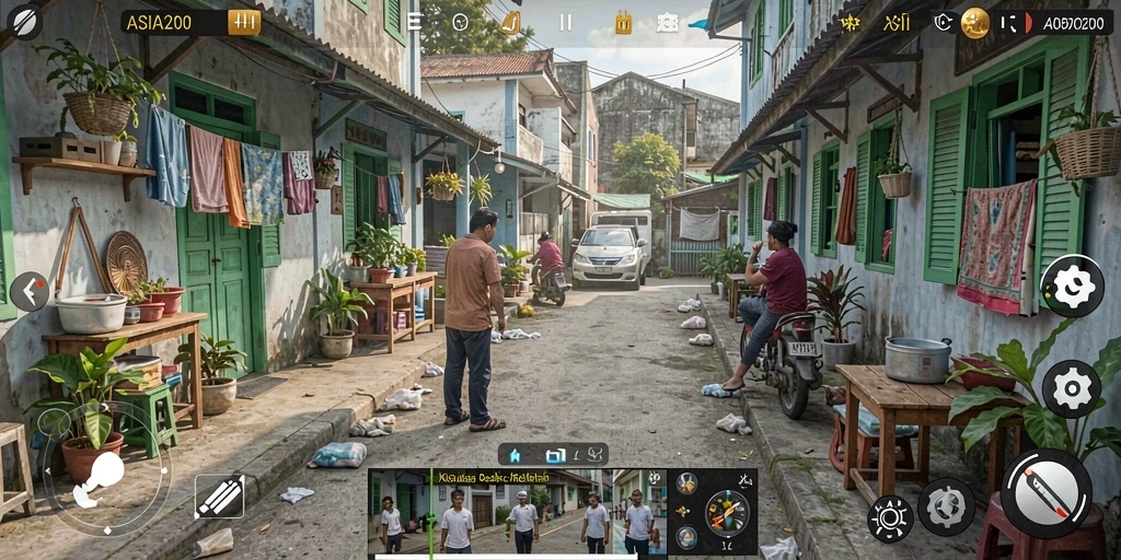 Tampilan gameplay <strong>ASIA200</strong> yang menarik dan interaktif.