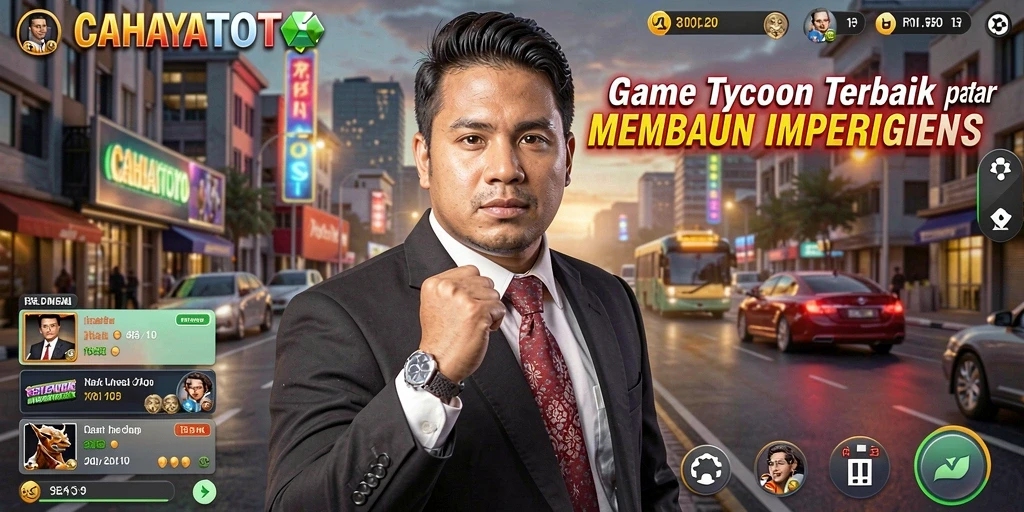 Tampilan menarik dari gameplay CAHAYATOTO yang menunjukkan pengelolaan bisnis.