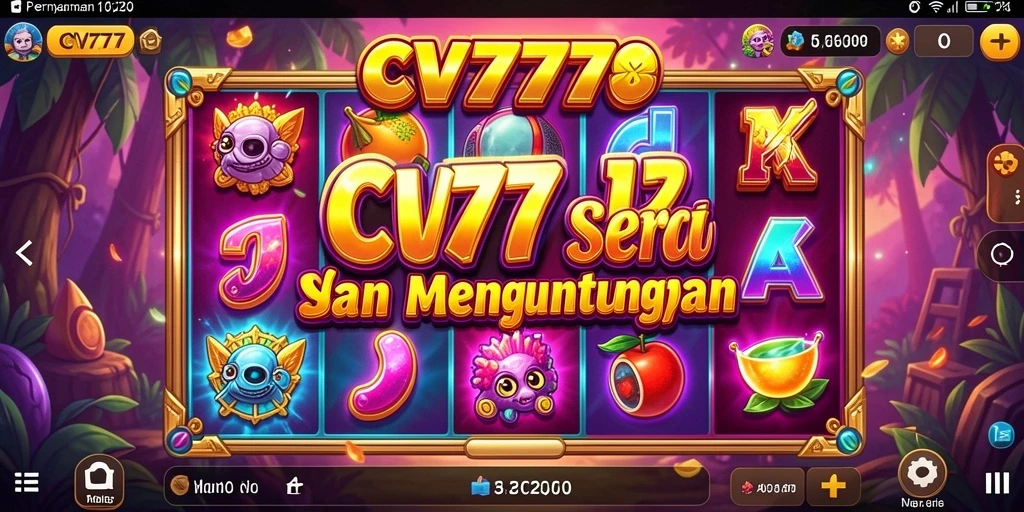 Tangkapan layar CV777 menampilkan gameplay slot yang mengasyikkan.