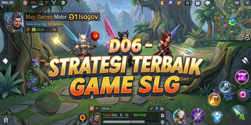 Screenshot menunjukkan aksi pertempuran mendebarkan di D06.