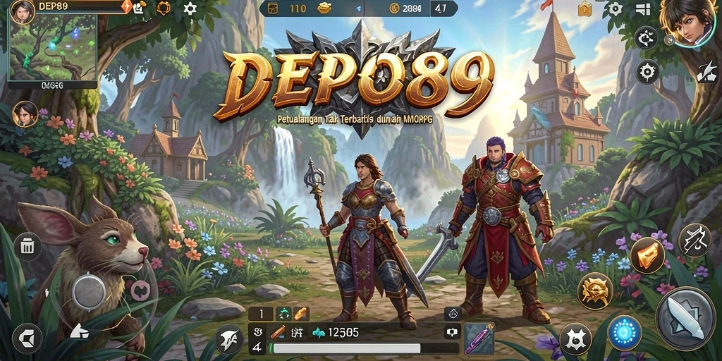 Gameplay seru DEPO89 dengan pertarungan dan eksplorasi yang menarik.