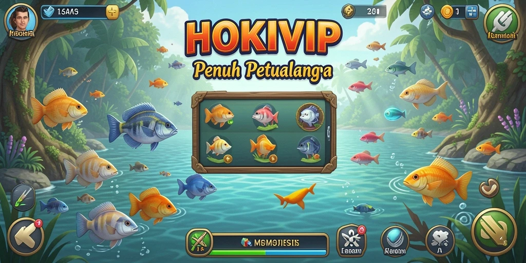 Tangkapan besar dalam gameplay HOKIVIP yang menarik.