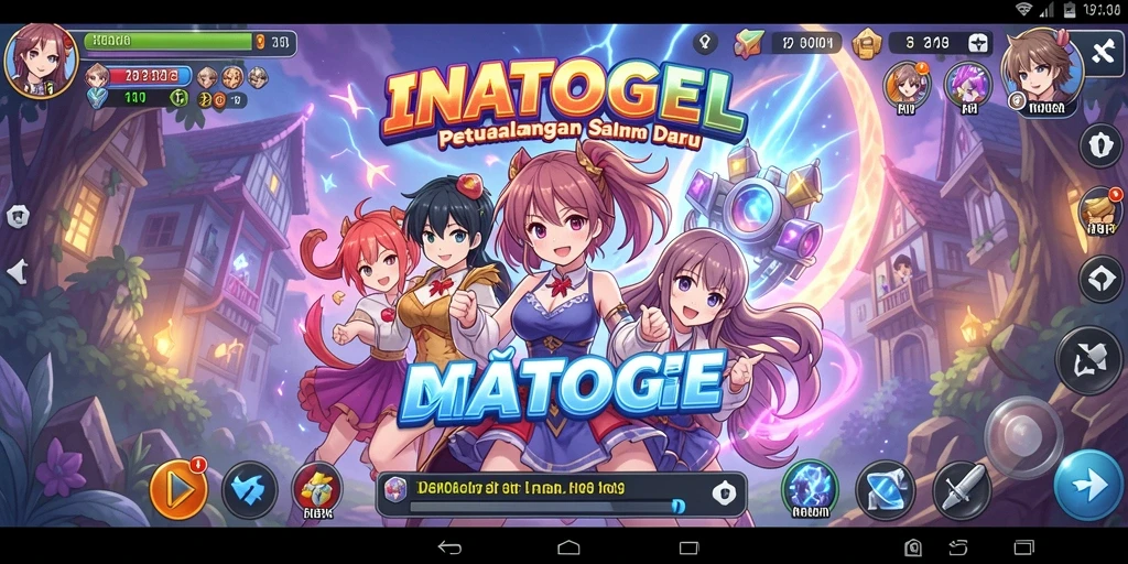 Tampilan menawan dari karakter dan gameplay seru dalam INATOGEL.