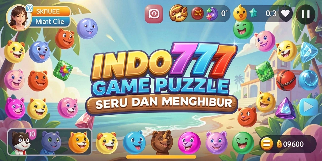 Tampilan gameplay INDO777 yang menantang dan seru.