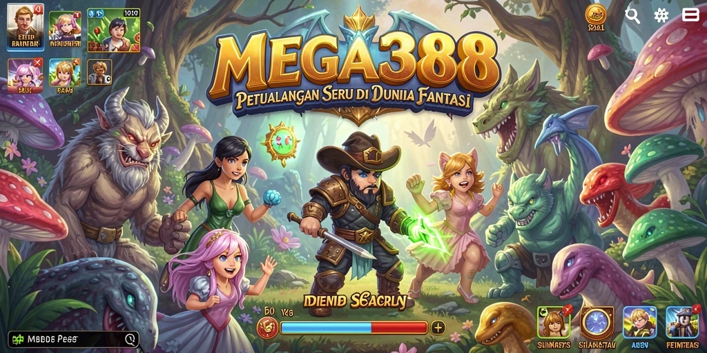 Gameplay seru dan menantang di dunia fantasi MEGA388.