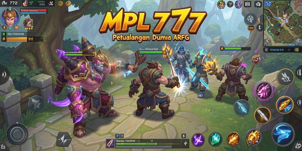 Tampilan mengesankan dari gameplay ARPG MPL777 yang mendebarkan.