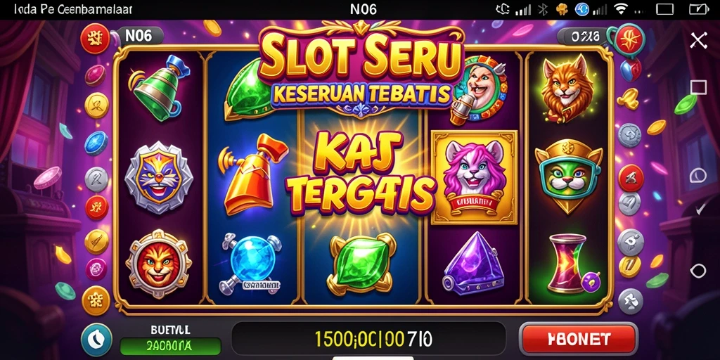 Tampilan gameplay seru dalam N06 yang menghadirkan variasi slot menarik.