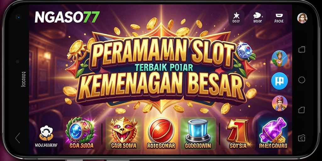 Tampilan gameplay NGASO77 yang penuh warna dan menarik.