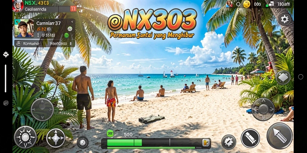 Tampilan gameplay NX303 yang seru dan menarik.