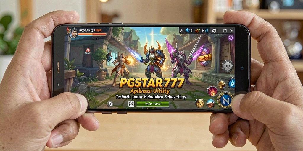 Tampilan antarmuka PGSTAR777 yang sederhana dan intuitif.