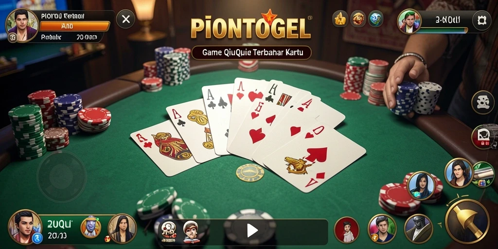 Tangkapan layar gameplay QiuQiu yang seru dan mengasyikkan.