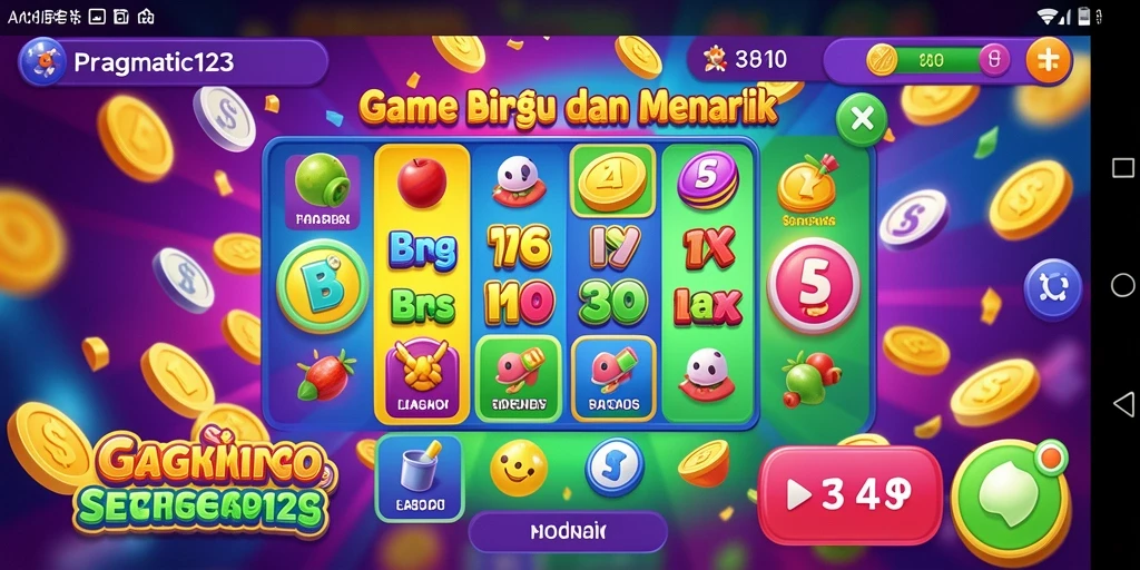 Screenshot gameplay Bingo yang menarik dan seru.