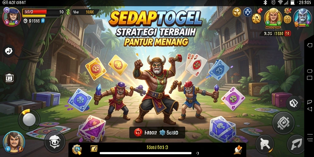 Tampilan utama gameplay SEDAPTOGEL yang menegangkan dan menarik.