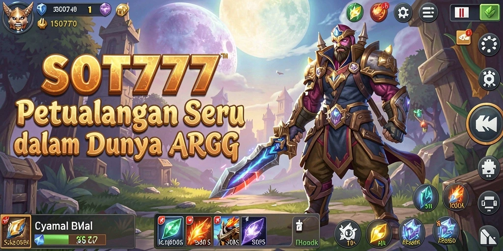 Gameplay SLOT777 yang memukau dengan pertarungan ARPG yang dinamis.