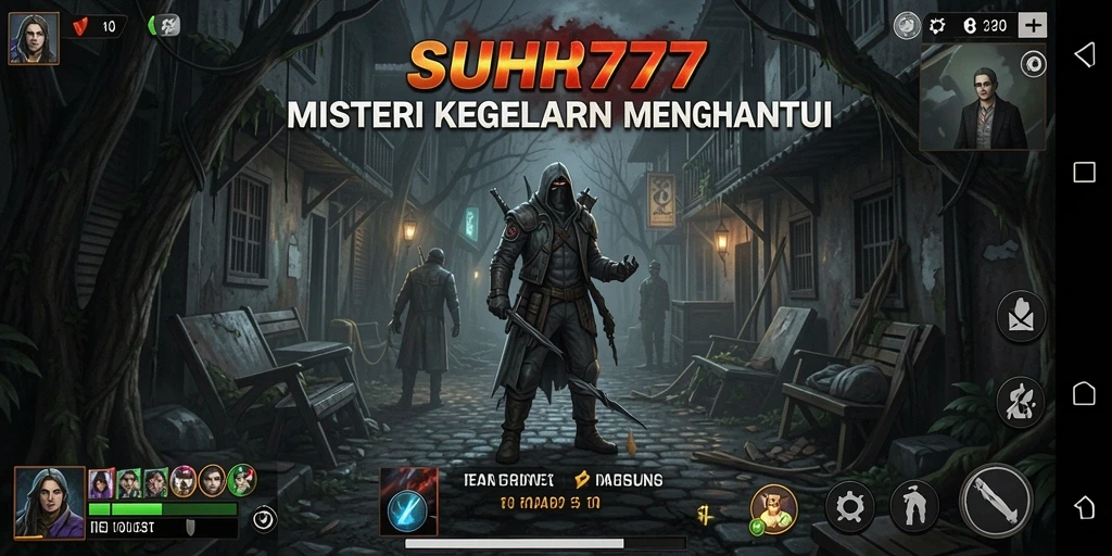 Tampilan menyeramkan dari gameplay <strong>Suhu777</strong> yang menegangkan.