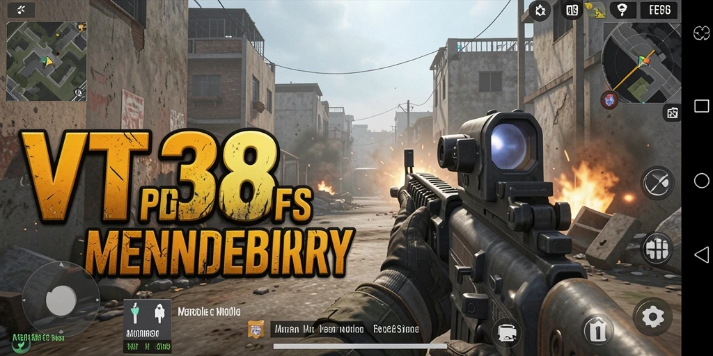 Tangkapan layar dari gameplay VT38 yang mendebarkan dan penuh aksi.