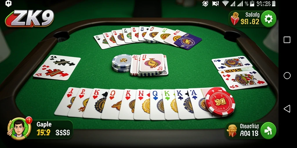 Tampilan gameplay ZK9 yang seru dan interaktif.