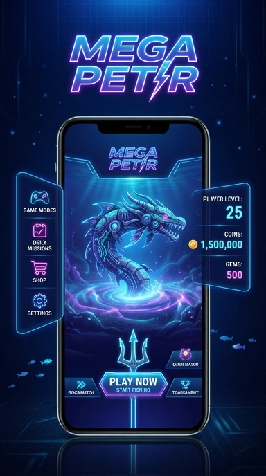 Fitur pencarian cepat dalam aplikasi megapetir untuk menemukan aplikasi dengan mudah.